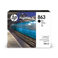 Струйный картридж черный HP 863 для PageWide XL, 500 мл, F9K41A